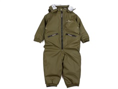 Ver de Terre dark olive rubber snowsuit  